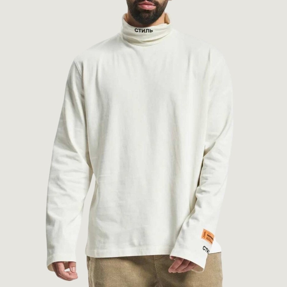 Heron Preston‎ Longsleeve Turtleneck White Small